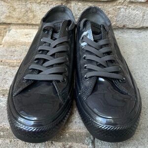 Converse All- Stars metallic rubber ox sneakers